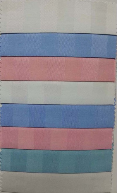 HN-HOPI 漂白紗卡C20*20*108*58 CVC  滌棉緞條50/50*30*30*133*80 耐漂白水 耐氯漂 制服 Anti bleaching bleaching resistant 後面照